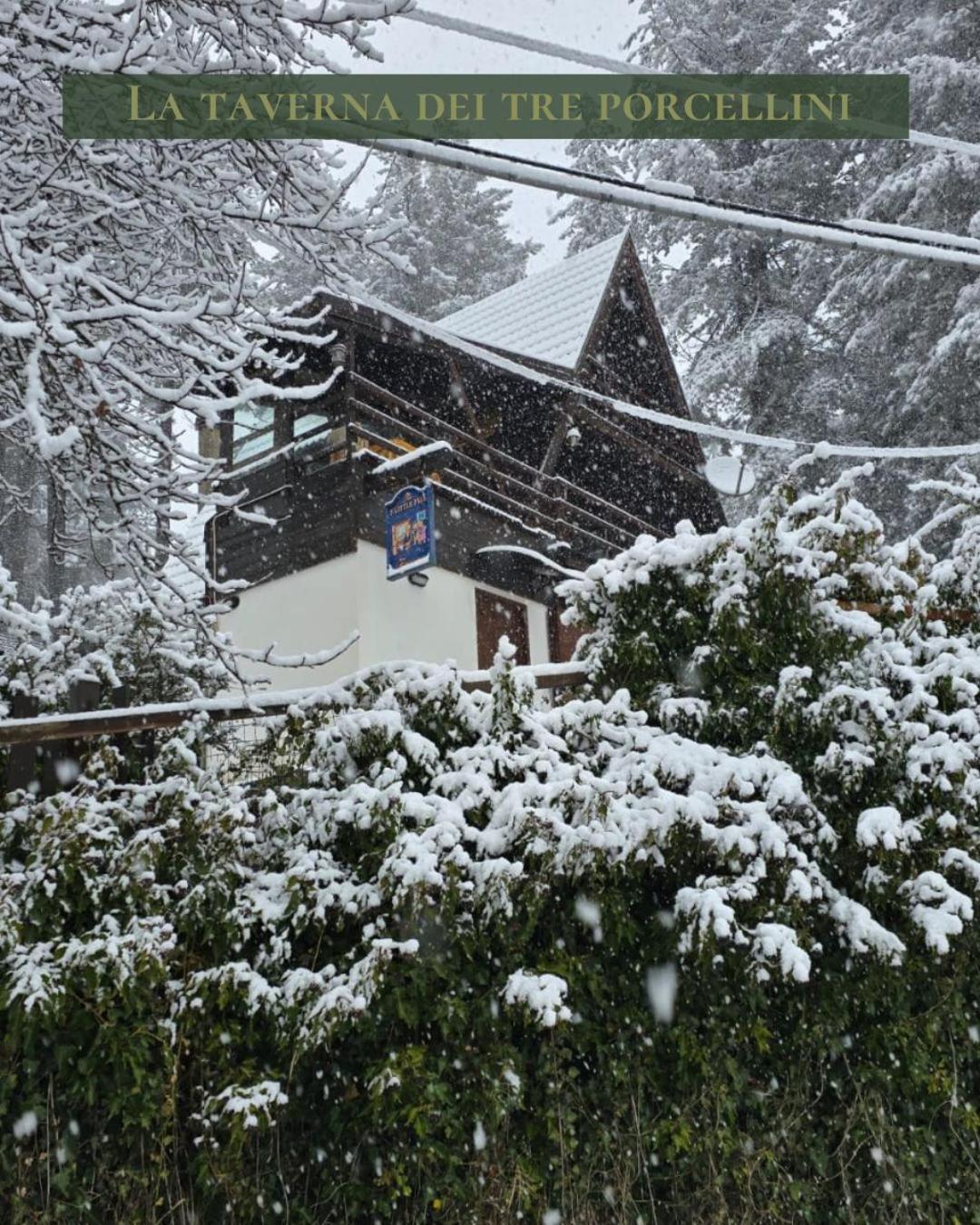 Chalet Natura La Taverna Dei 3 Porcellini Cavaliere  Εξωτερικό φωτογραφία